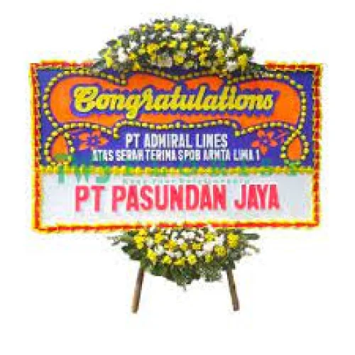 Karangan Bunga Ucapan Selamat Asahan